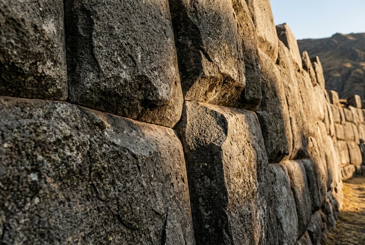 Aaron's field photo — Sacsayhuaman ancient stone walls, Cusco Peru